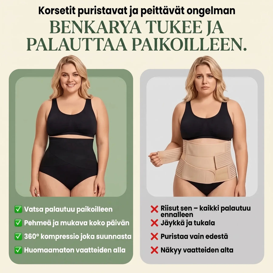 Synnytyksen jälkeiset tukihousut – 360° kompressio